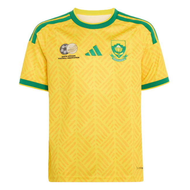 2026-2027 South Africa Home Shirt (Kids) (Your Name)-SoccerKits Hub | Buy Soccer Jerseys Online